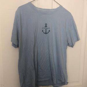 Life is Good Nautical Anchor Tee size Large
